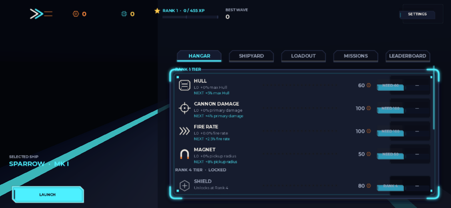 STARLANE — Fable 5.1 build screenshot
