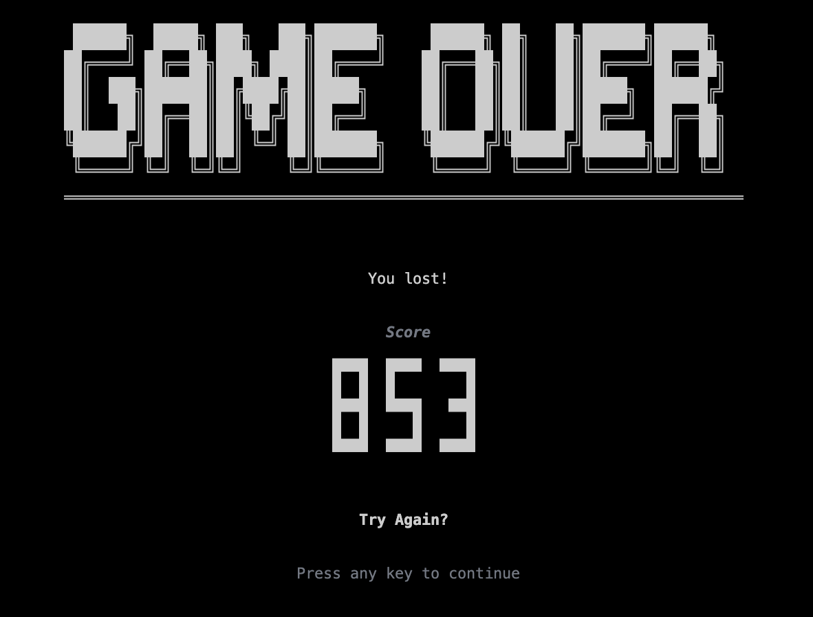 Game Over