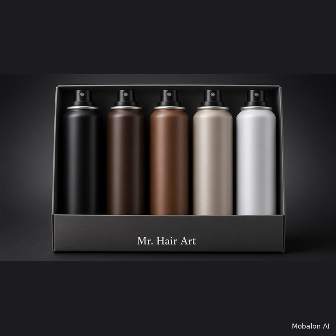 MR. HAIR ART COLOR SPRAY - School DEALS Multi-Pack of 5 Sprays