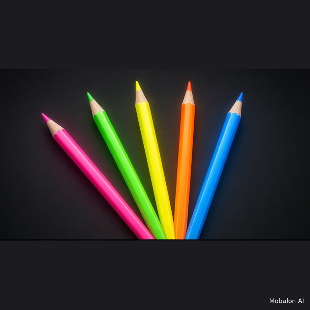 Graff*Etch NEON Color Pencils