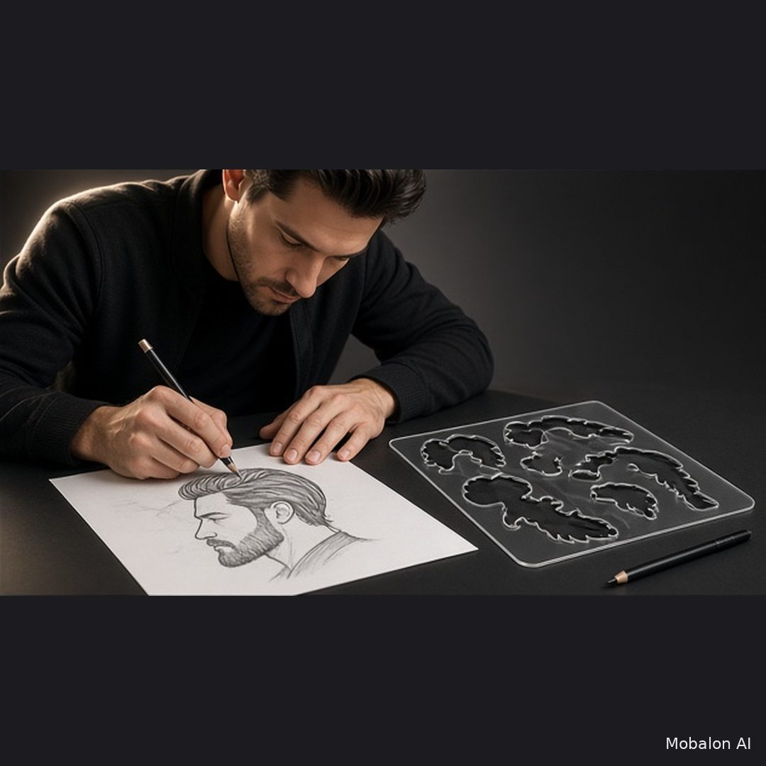 CREATE Your Own CUSTOM Hair Art STENCIL!