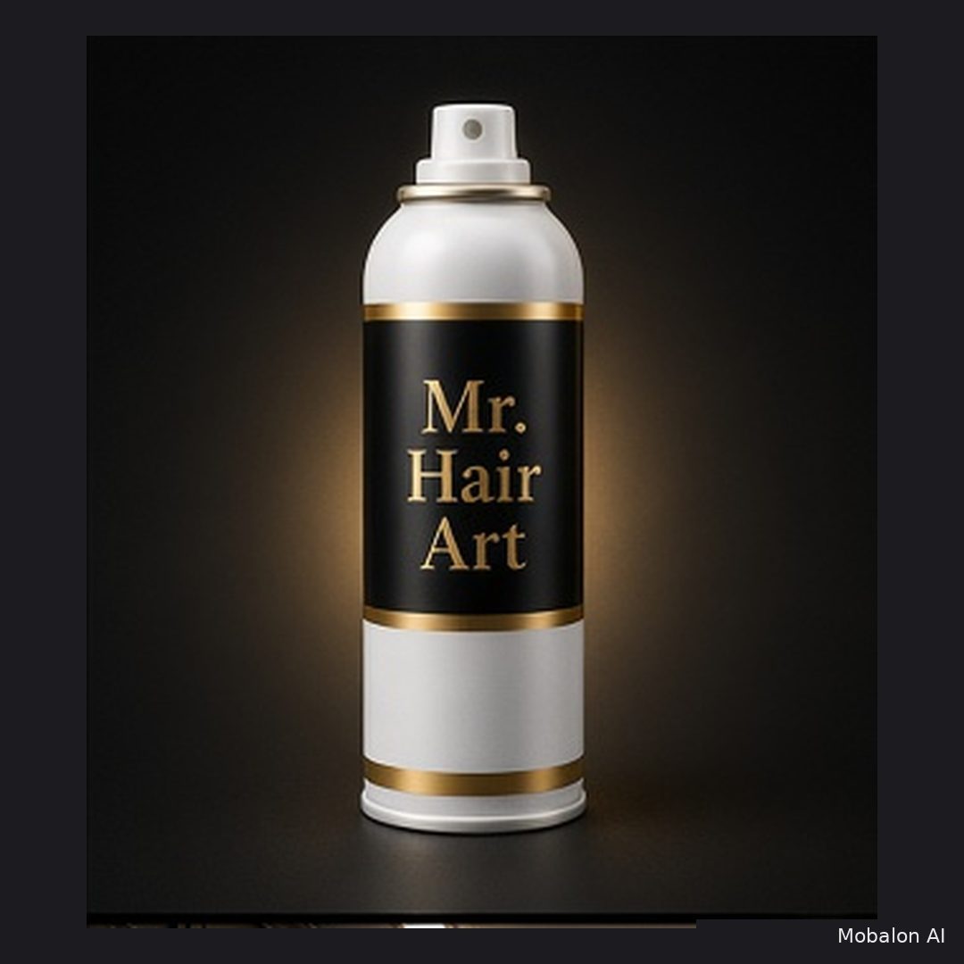 MHA Spray-White Mr. Hair Art White Color Spray