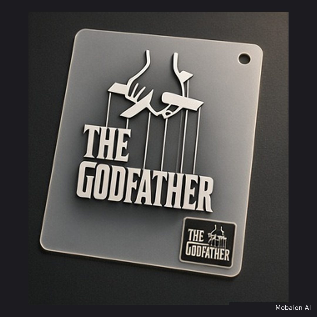 Hair Art Stencil - The Godfather