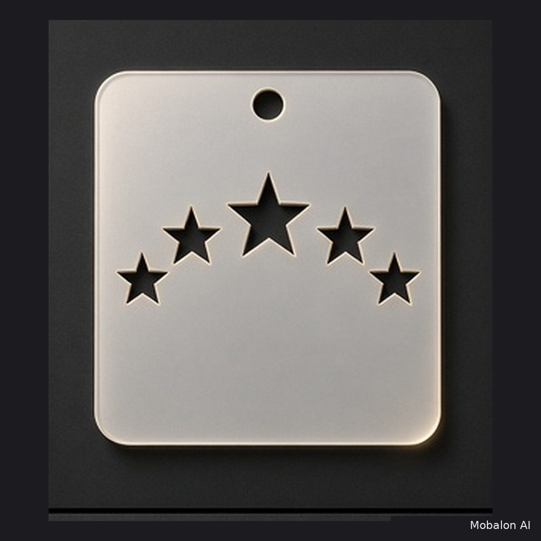 MR. HAIR ART STENCIL - 5 STARS