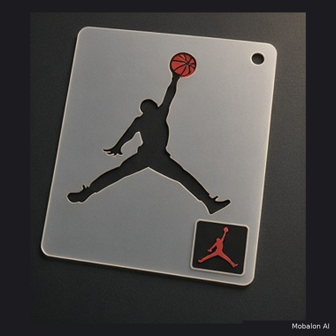 MR. HAIR ART STENCIL - AIR JORDAN
