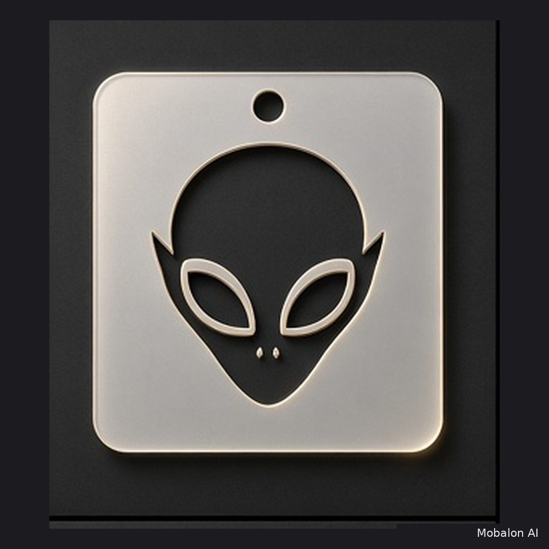 MR. HAIR ART STENCIL - ALIEN 1