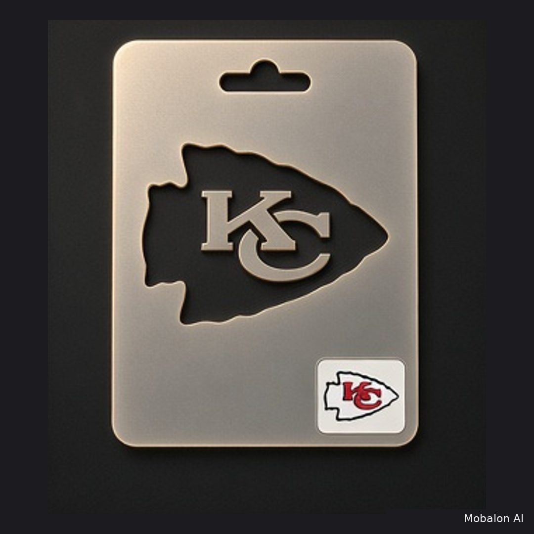 MR. HAIR ART STENCIL - KANSAS CITY CHIEFS