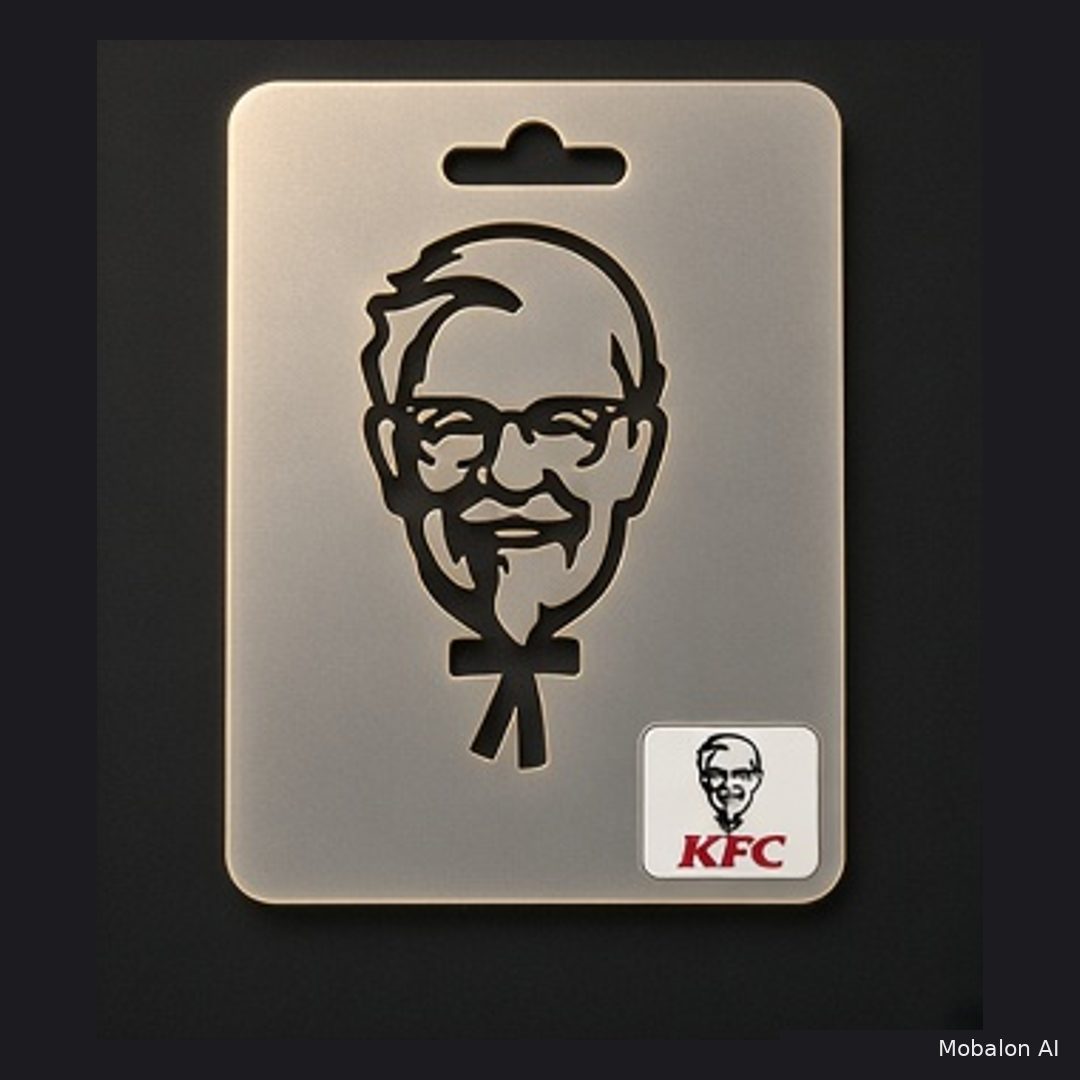 Mr. HAIR ART STENCIL - KFC