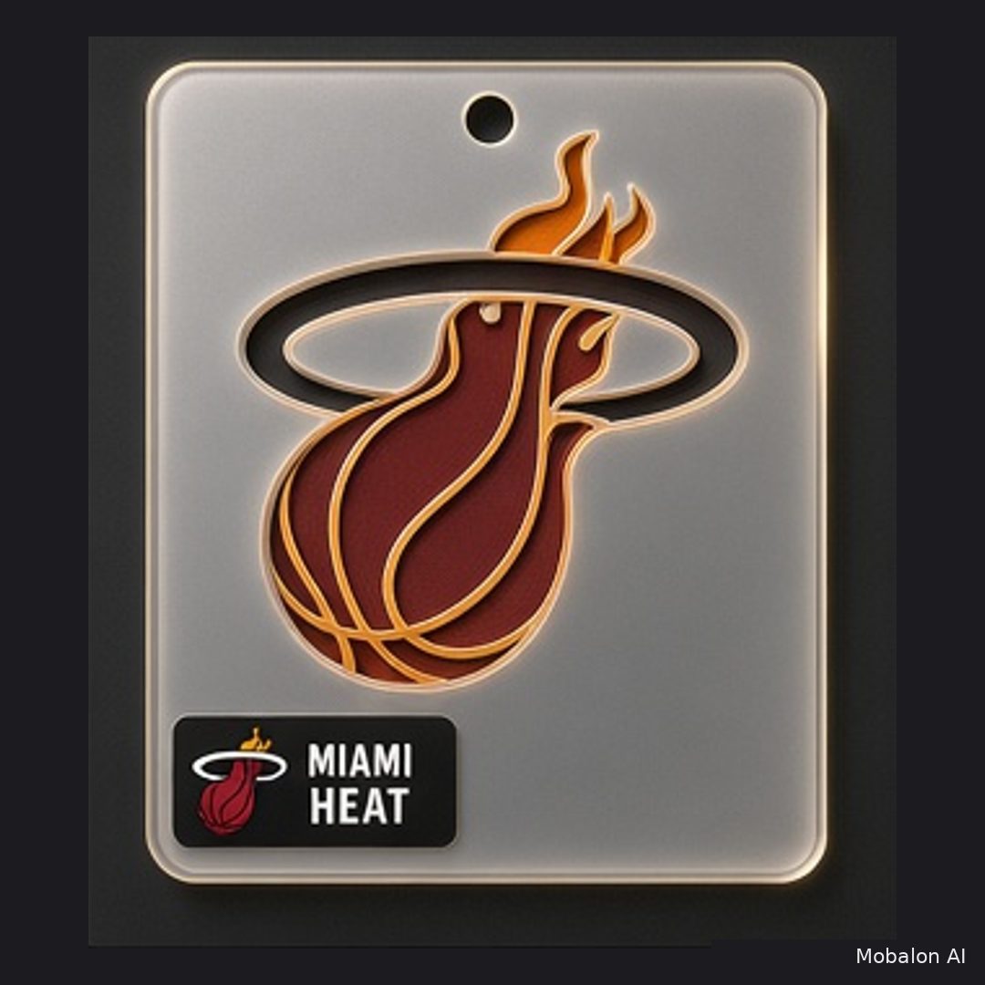 MR. HAIR ART STENCIL - MIAMI HEAT