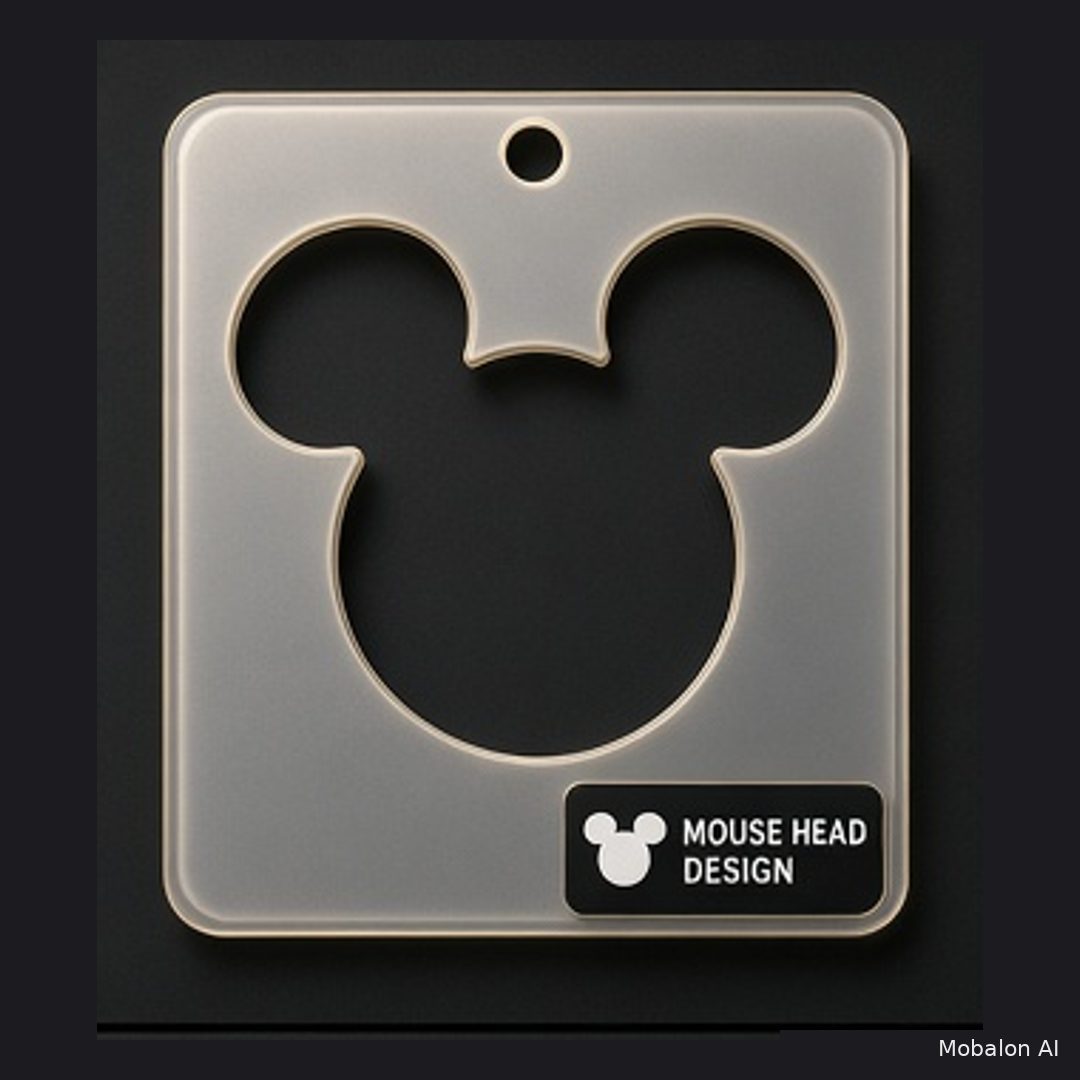Mr. HAIR ART STENCIL - Mickey Mouse