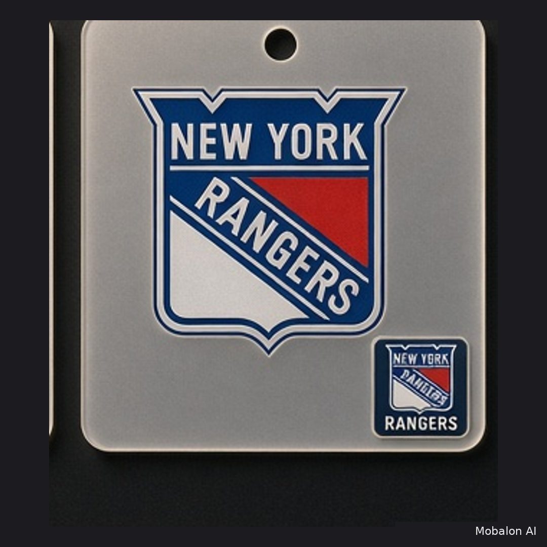 MR. HAIR ART STENCIL - NEW YORK RANGERS