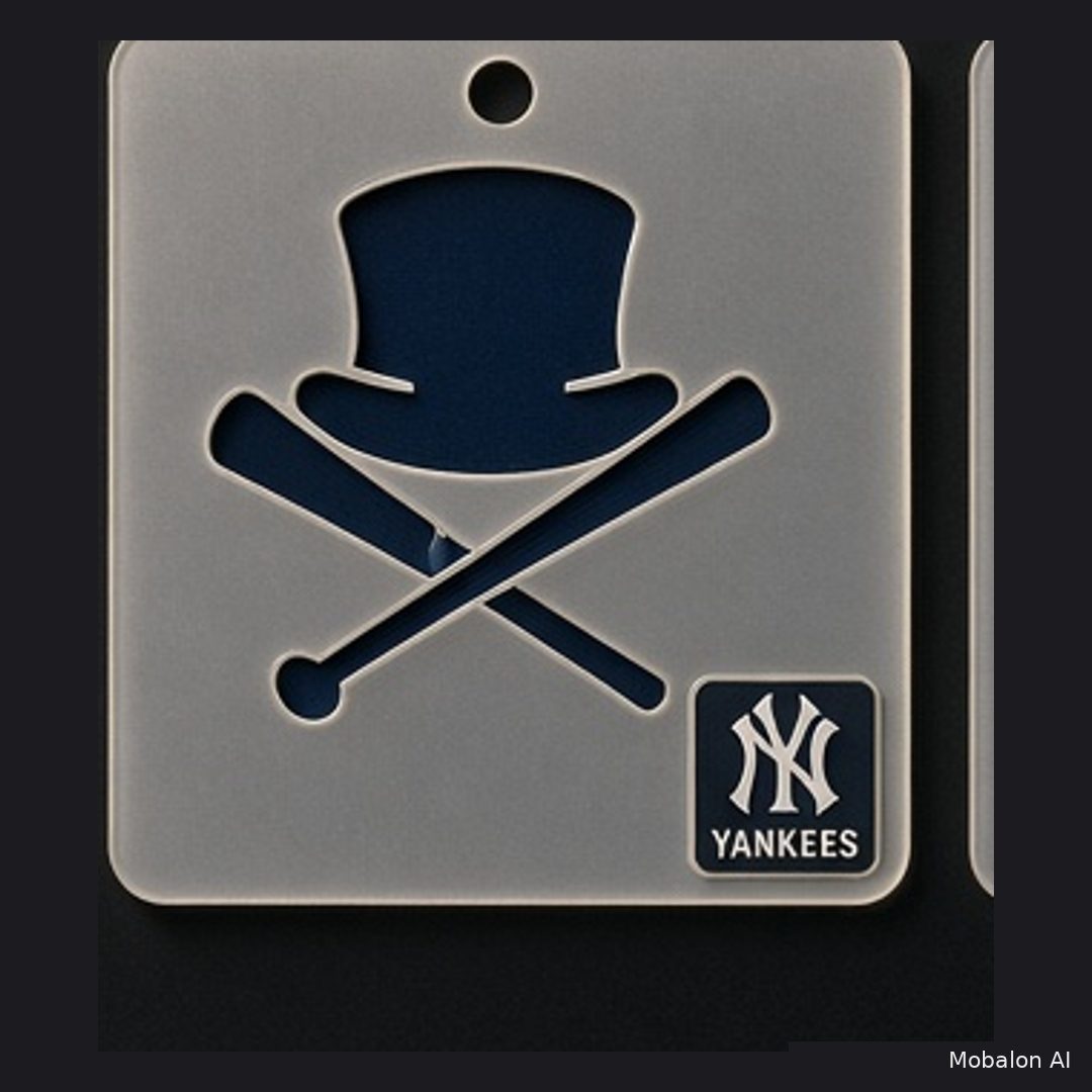 MR. HAIR ART STENCIL - NEW YORK YANKEES
