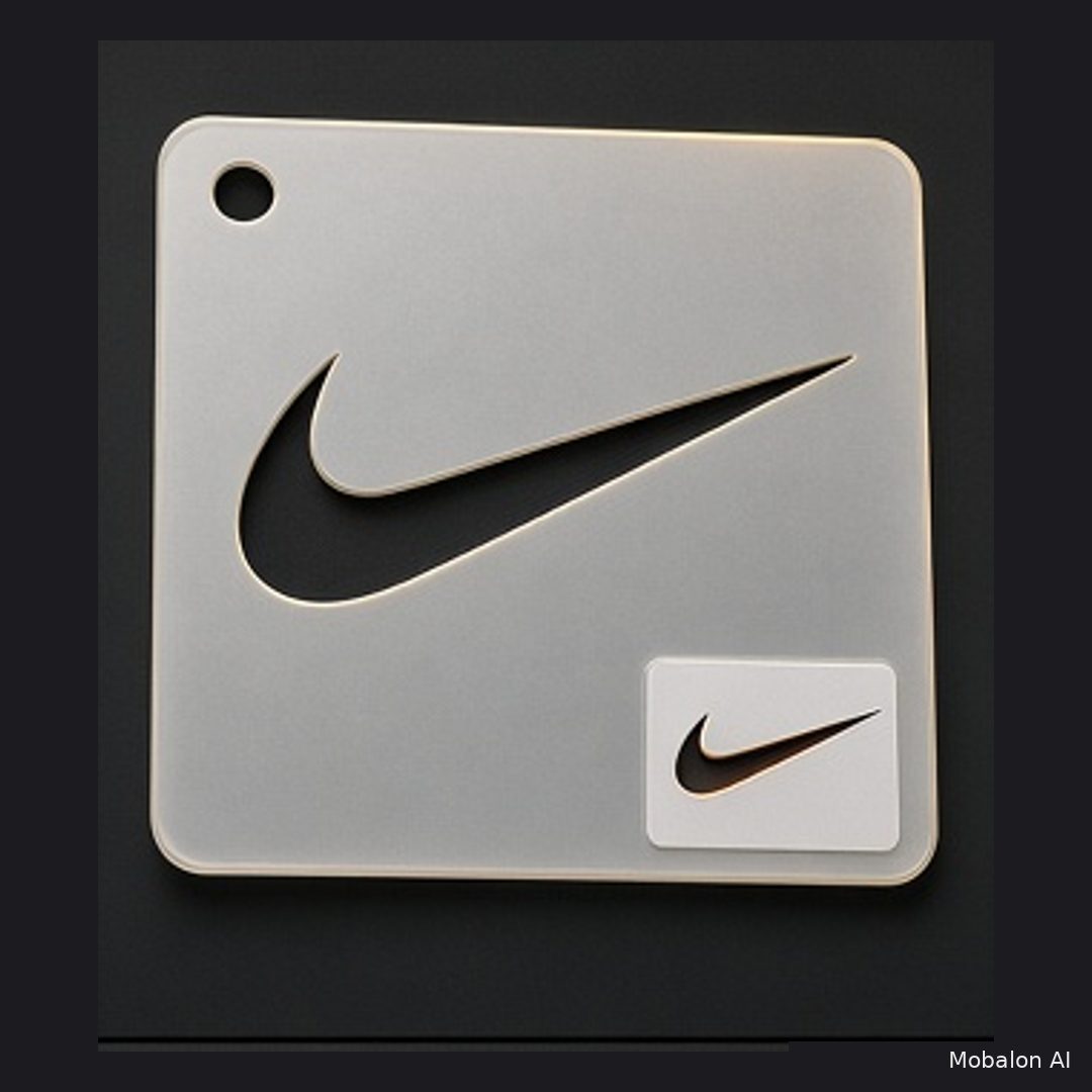 MR. HAIR ART STENCIL - NIKE SWOOSH