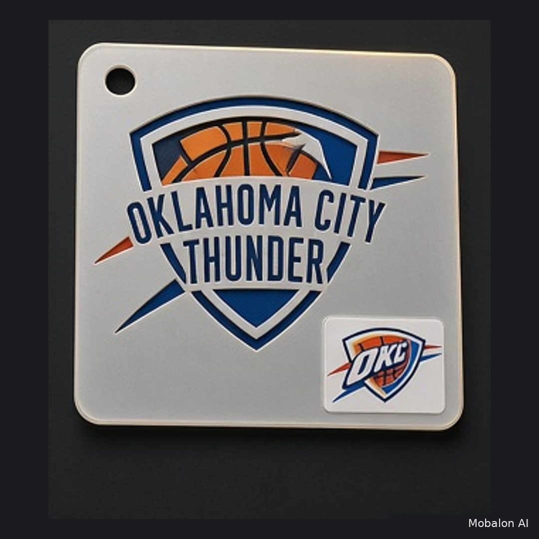 MR. HAIR ART STENCIL - OKLAHOMA CITY THUNDER