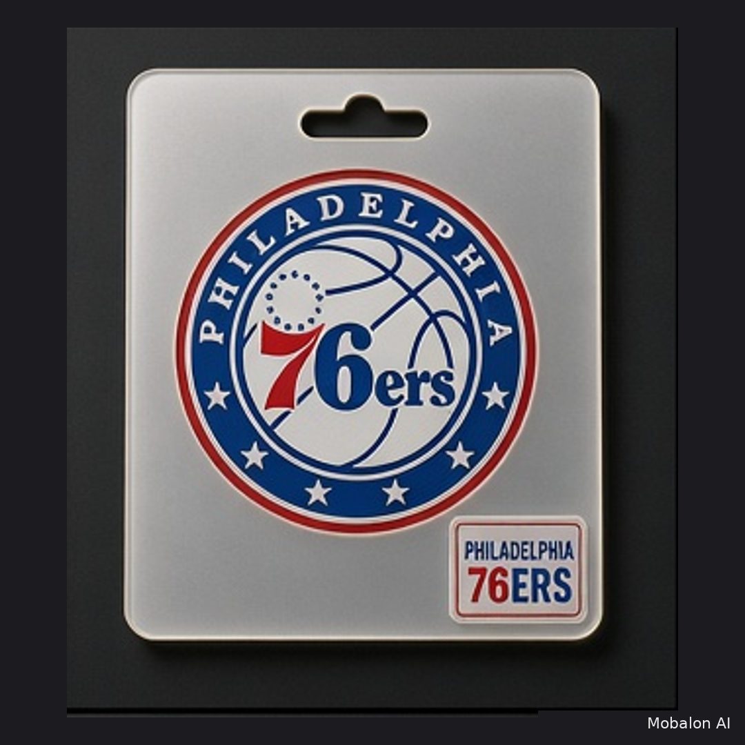 MR. HAIR ART STENCIL - PHILADELPHIA 76ERS