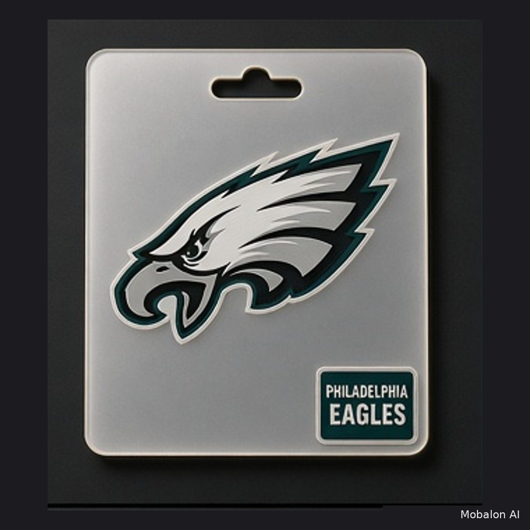 MR. HAIR ART STENCIL - PHILADELPHIA EAGLES
