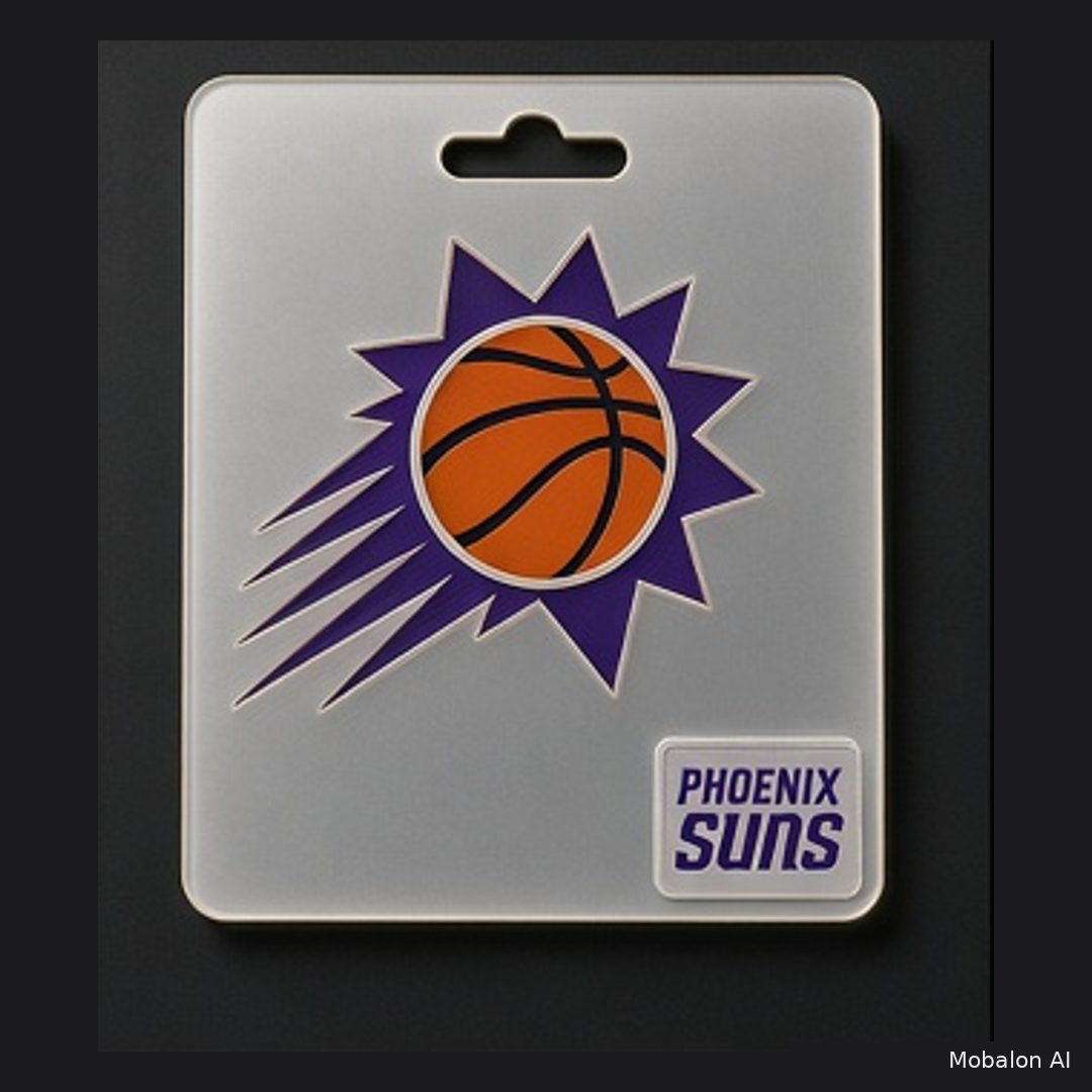 MR. HAIR ART STENCIL - PHOENIX SUNS
