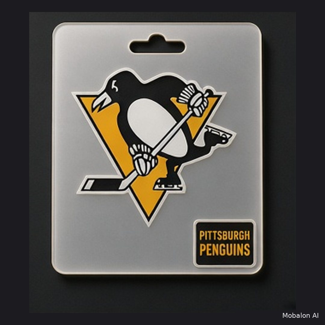 MR. HAIR ART STENCIL - PITTSBURGH PENGUINS