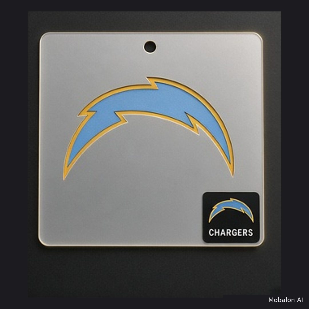 MR. HAIR ART STENCIL - SAN DIEGO CHARGERS