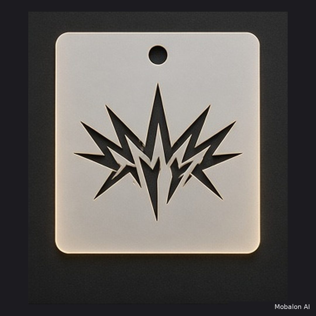MR. HAIR ART STENCIL - TRIBAL ART SHARP