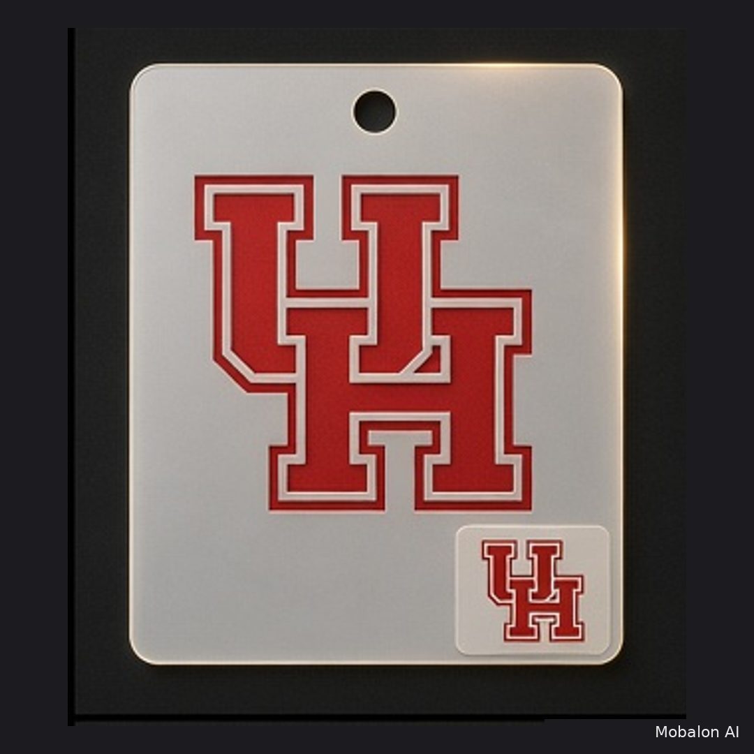 MR. HAIR ART STENCIL - UNIVERSITY OF HOUSTON