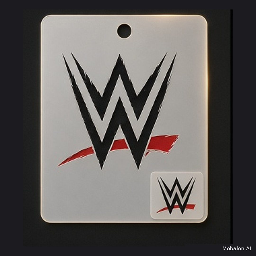 Mr. HAIR ART STENCIL - WWE Logo