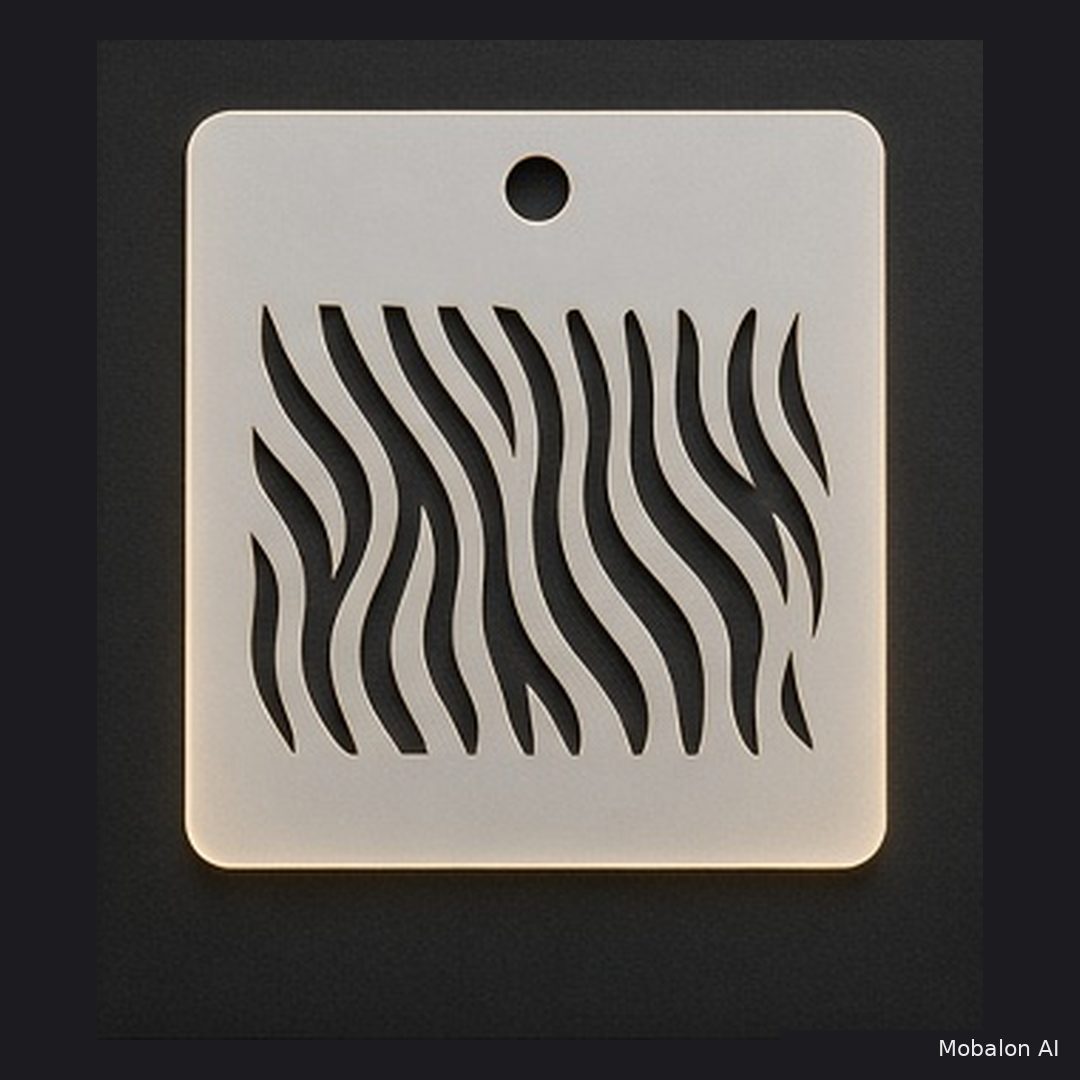 MR. HAIR ART STENCIL - ZEBRA PRINT