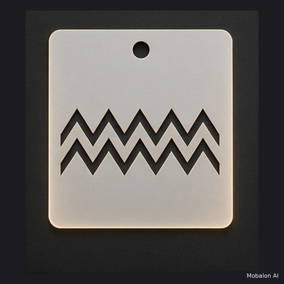 MR. HAIR ART STENCIL - ZIG ZAGS