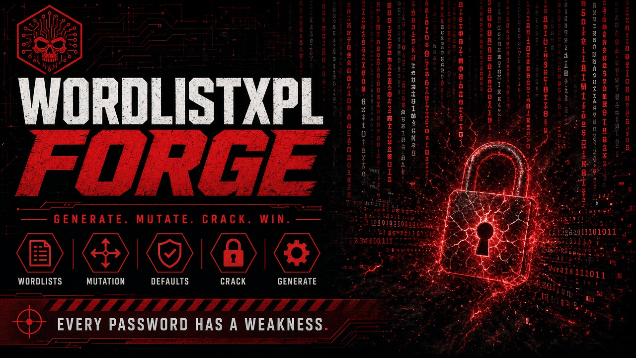 WordlistXPL-Forge Banner