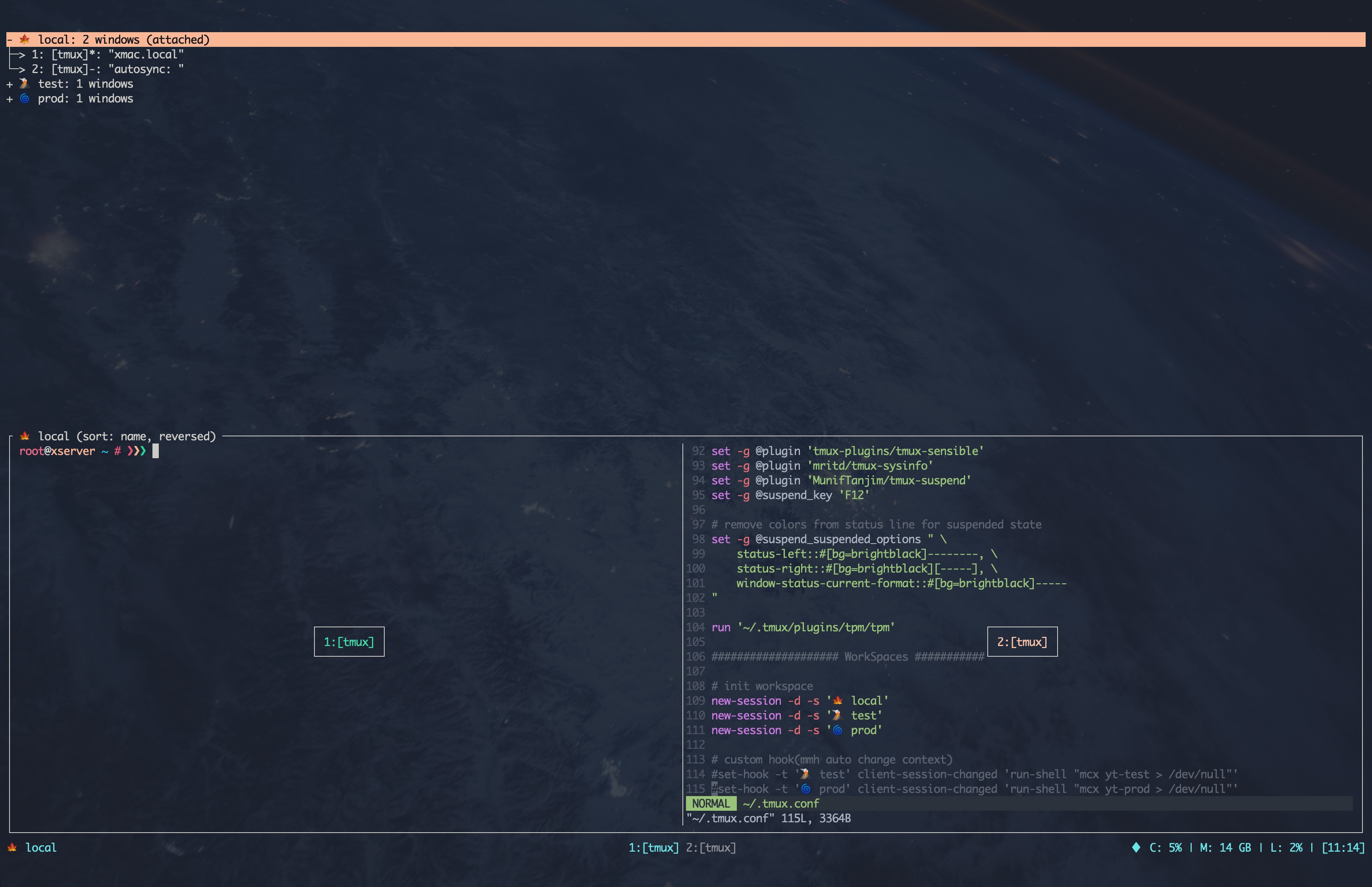 tmux