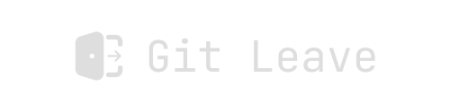 git-leave logo