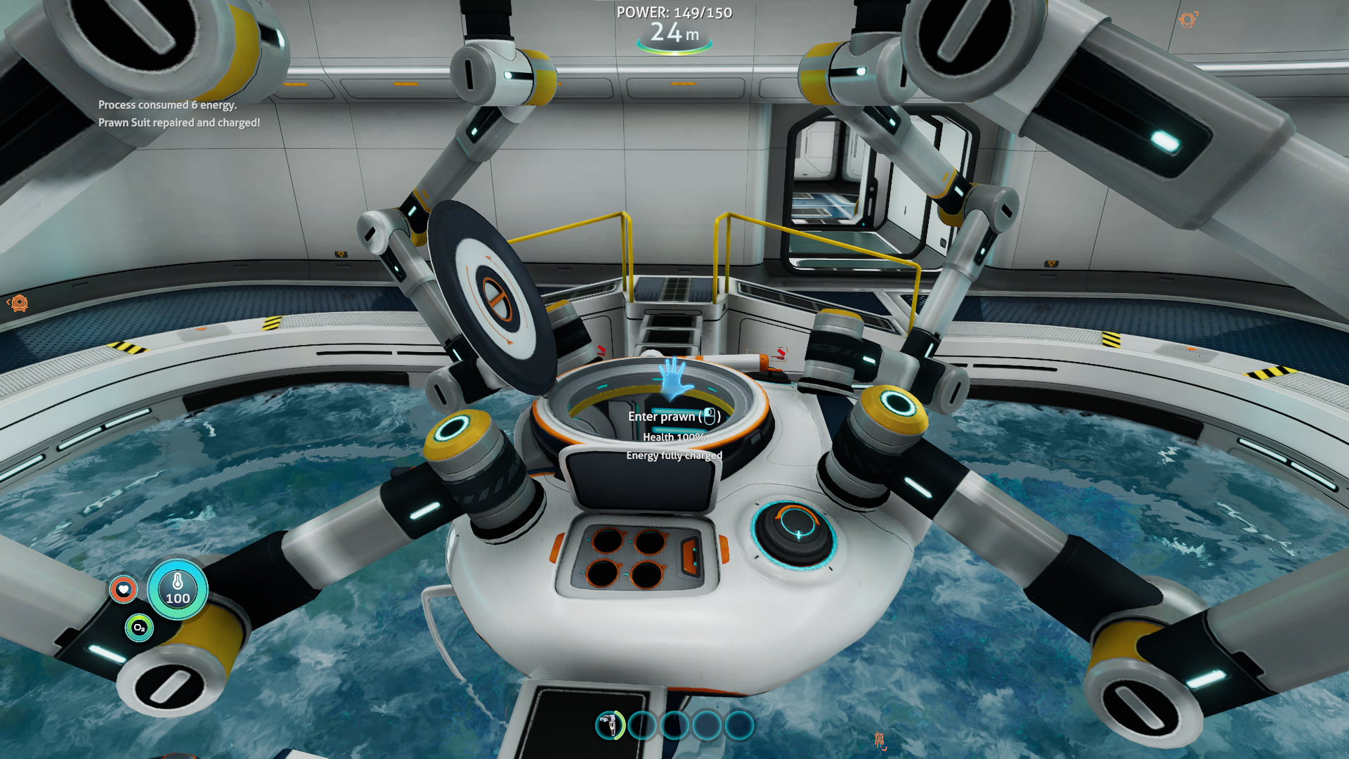 Prawn Suit Repair And Charge BZ