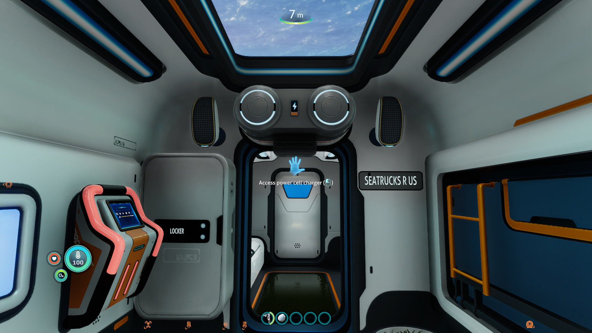Build inside the Seatruck!