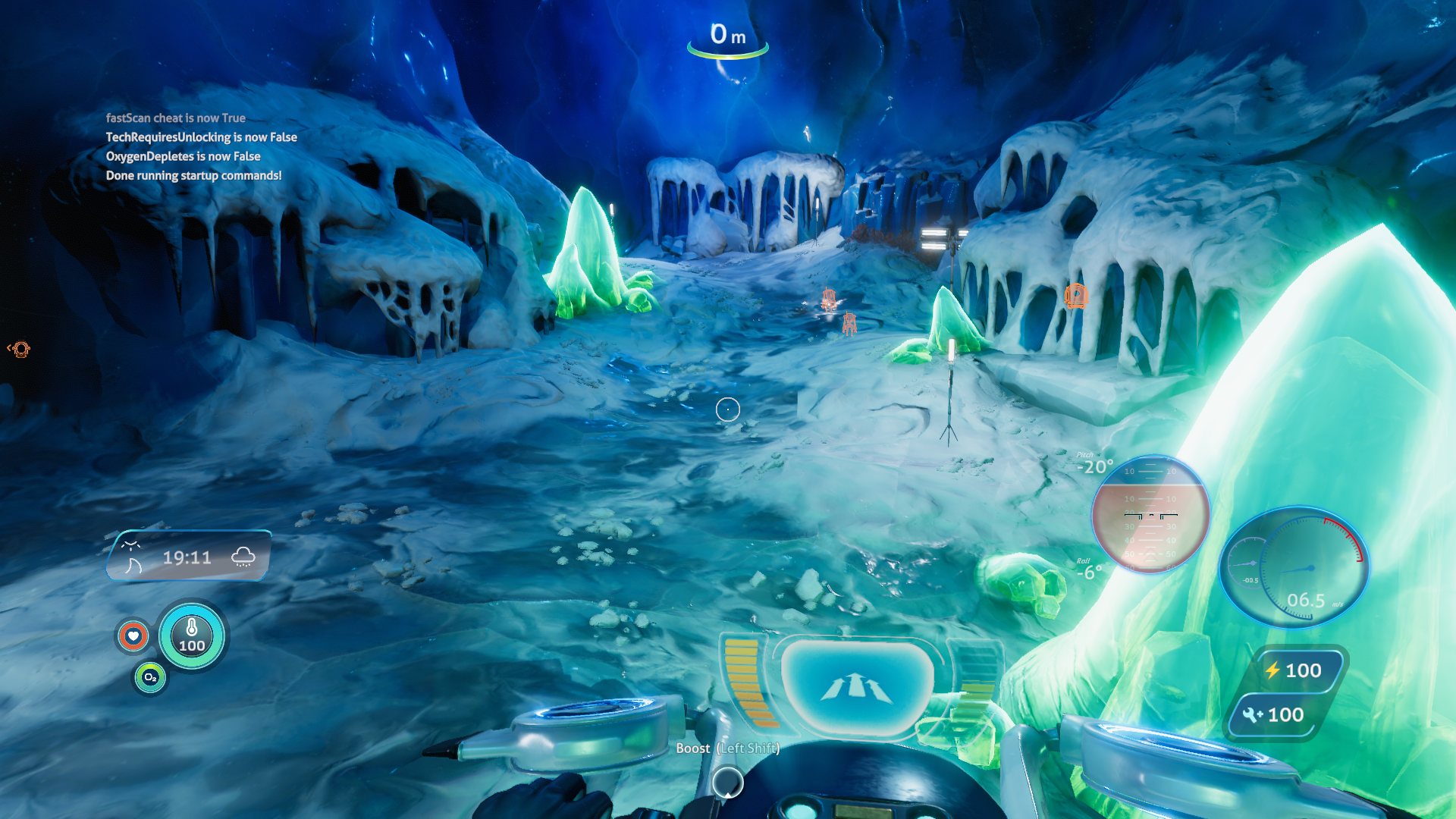 Enhanced Snow Fox HUD.