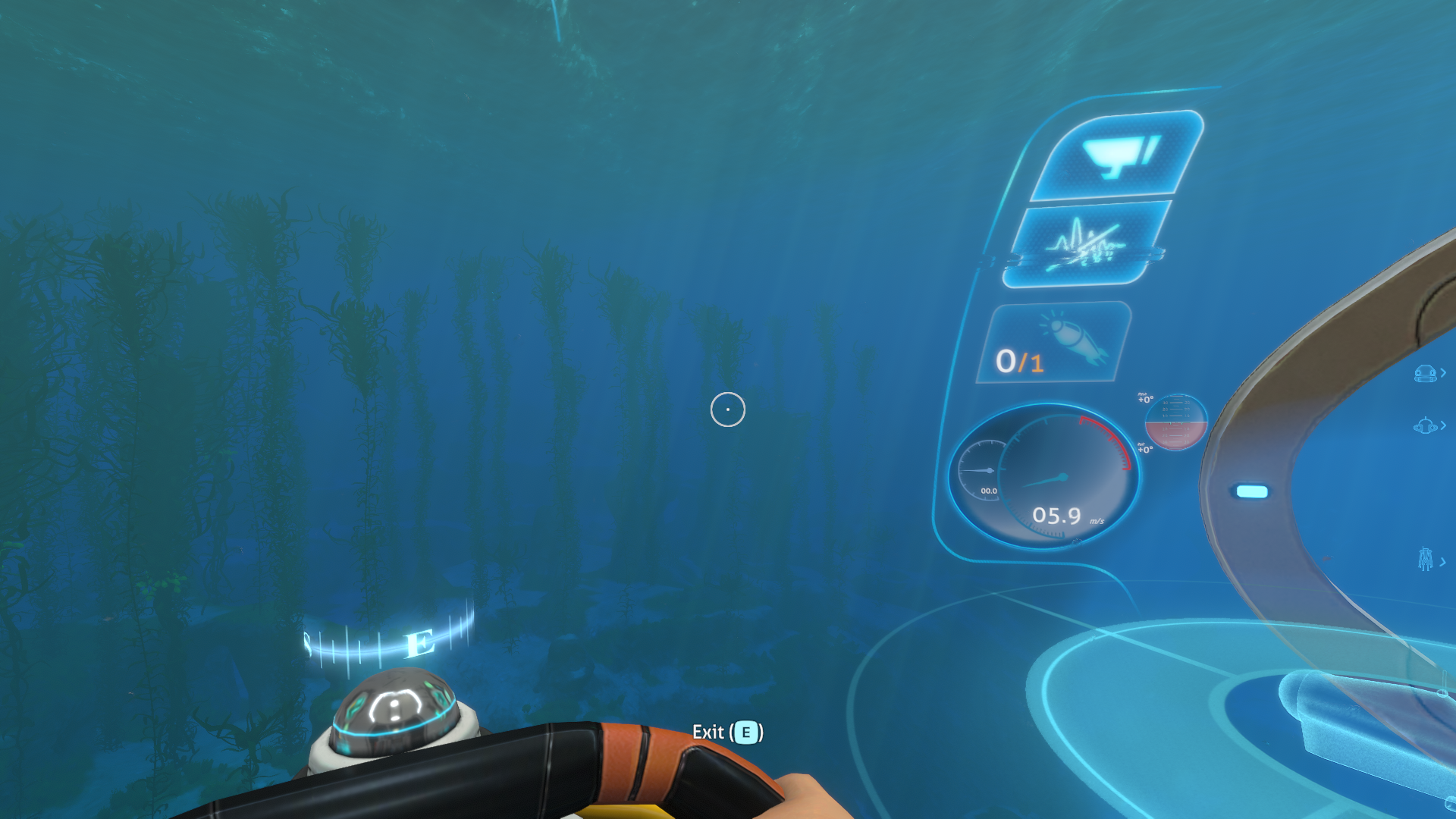 Enhanced Cyclops HUD.