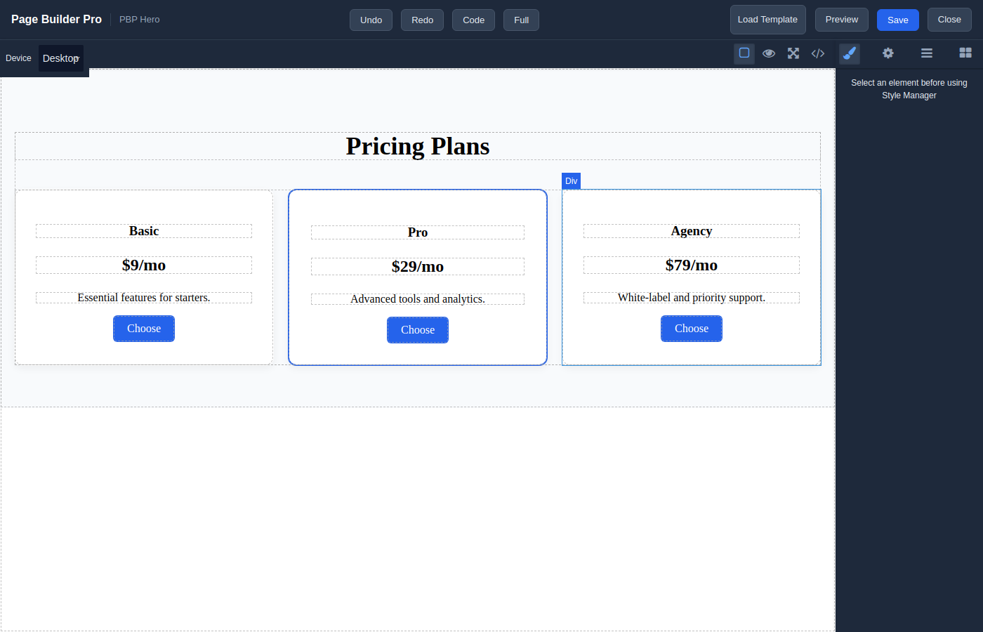 Builder Templates