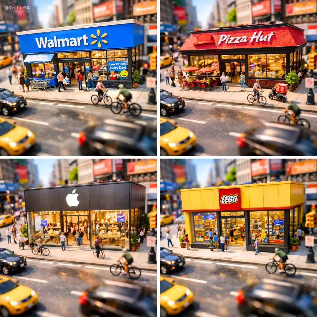A dynamic aerial view of a bustling city street, focusing...