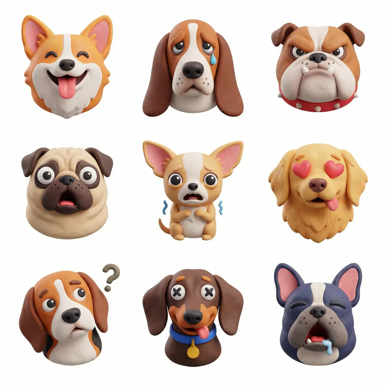 Create a collection of icons representing [a theme], they...