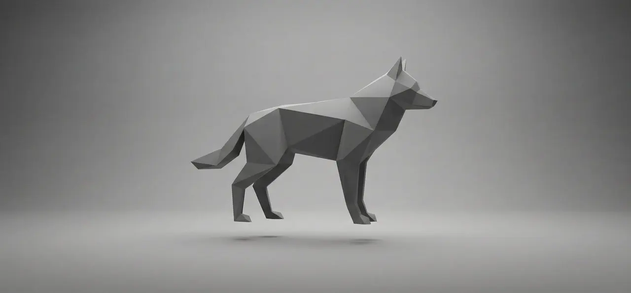 [SUBJECT] abstracted into simple geometric forms, floatin...