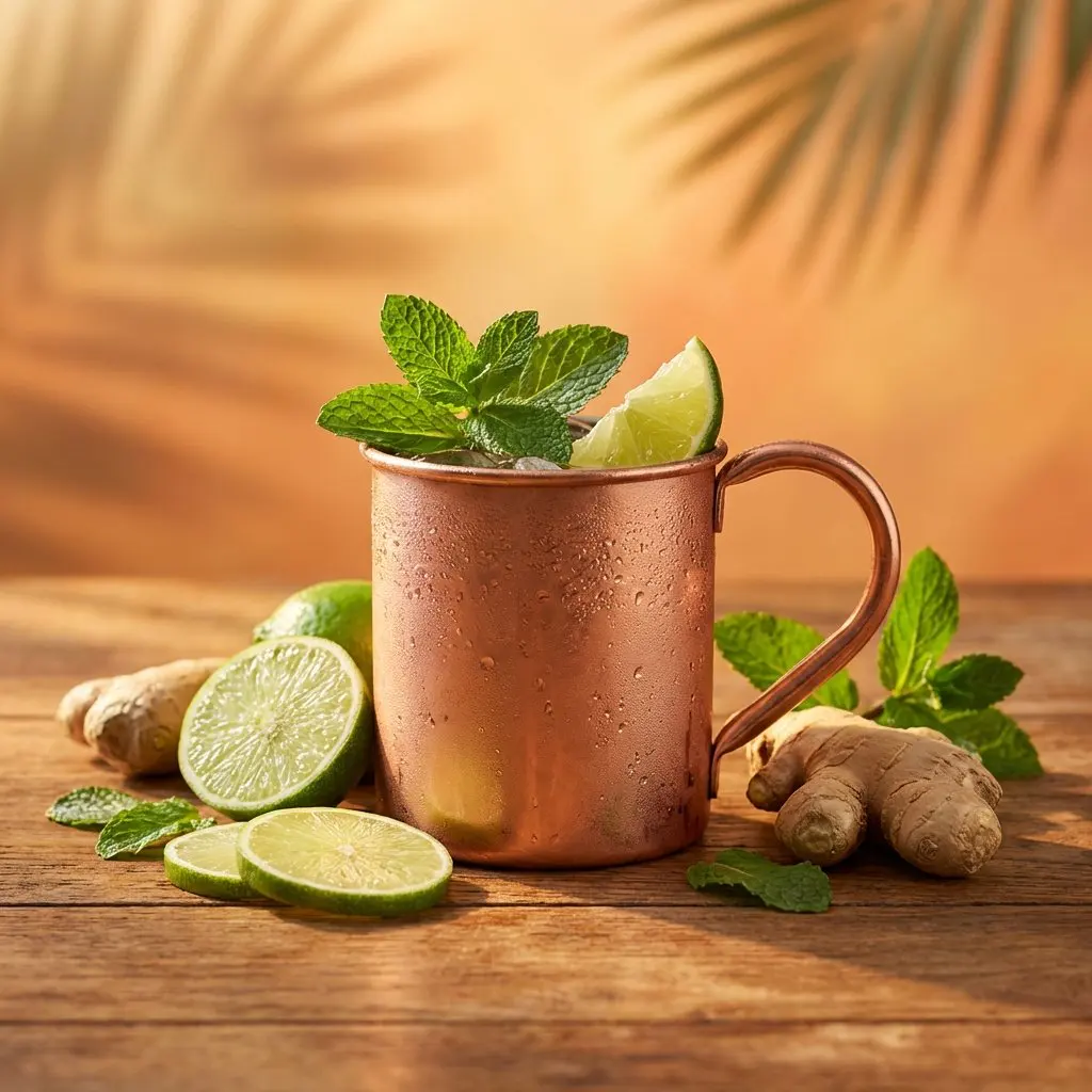 A high-end studio photograph of a [YOUR COCKTAIL], shot f...