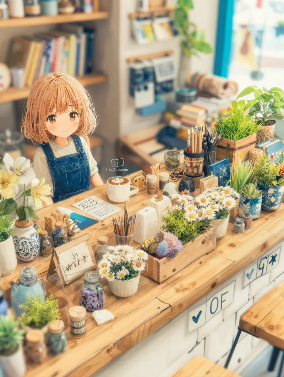 静かな店番