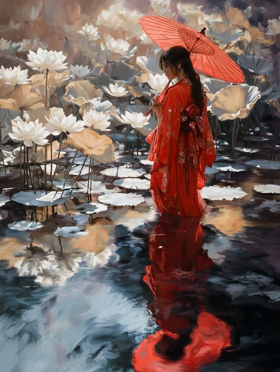 ❤️☂️🤍