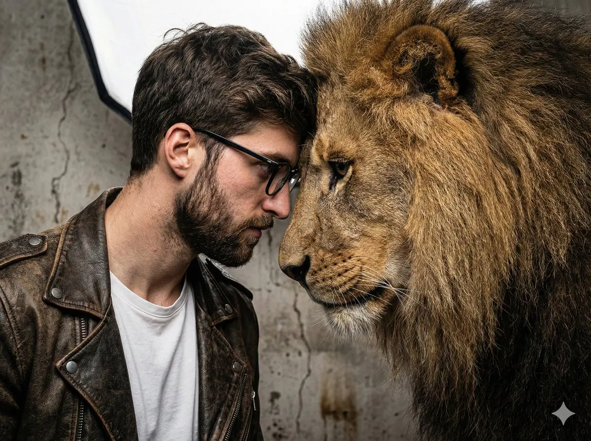 A gritty, intense portrait of a man, a friend of real lio...