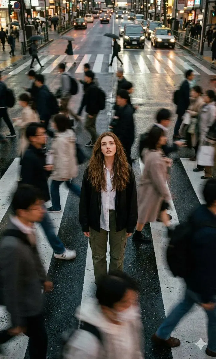 Cinematic street photography capturing a moment in motion...