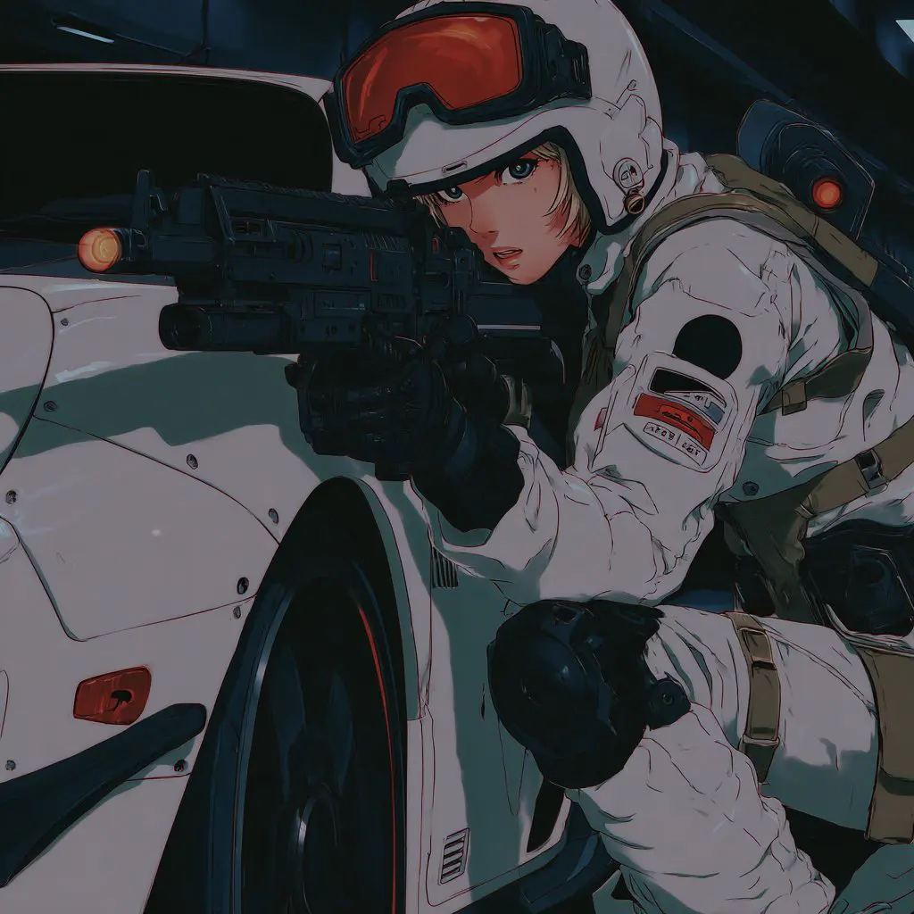 Here’s a new Midjourney style reference for 80s/90s sci-f...