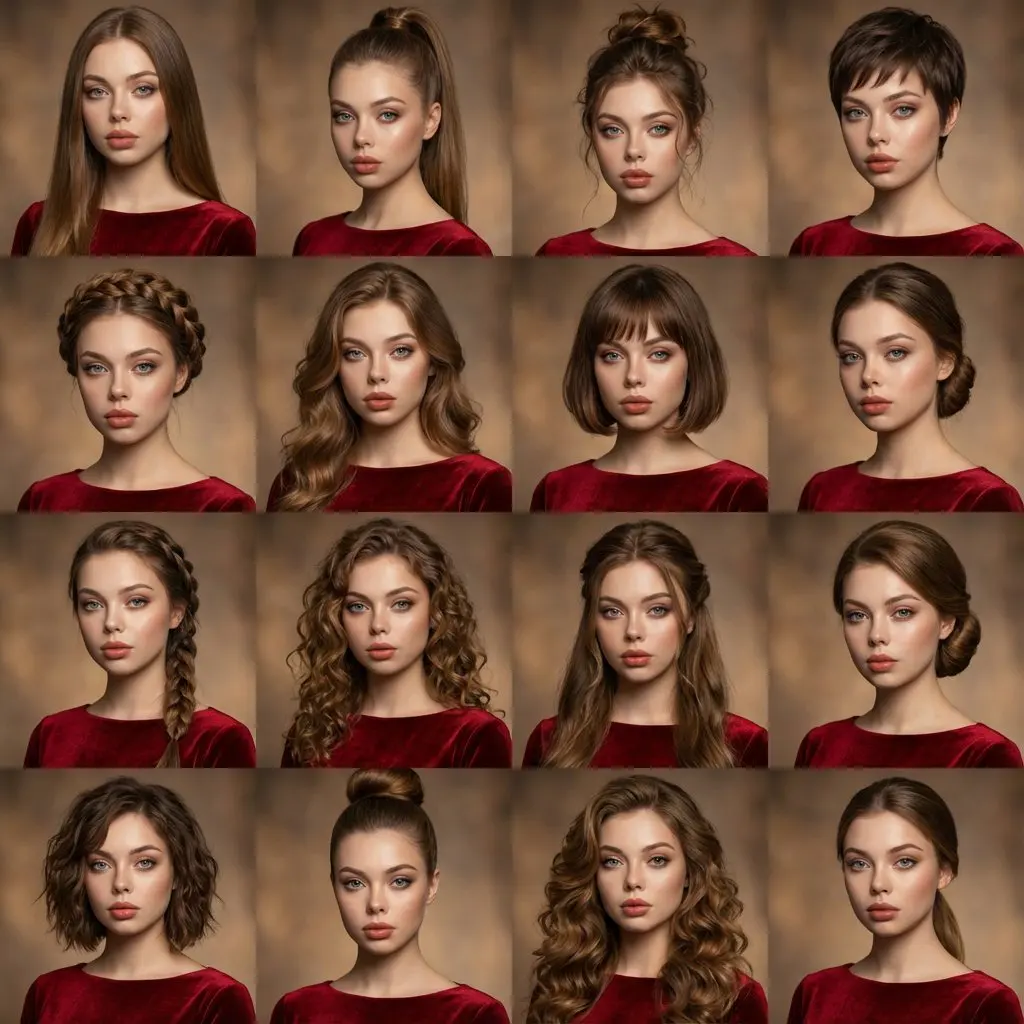 A high-quality photo collage featuring the same person wi...