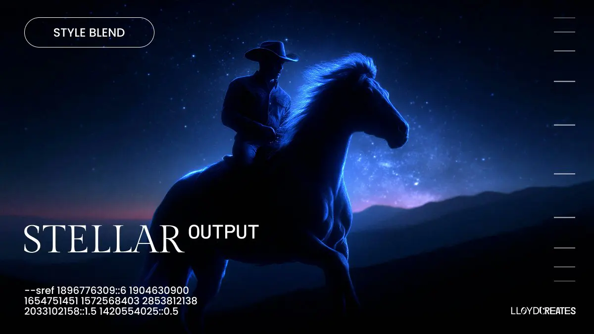 Stellar Output 🔵🛰️ Midjourney Blend