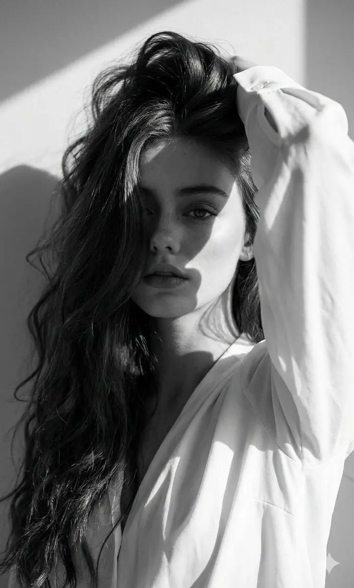 Use The Uploaded Image Of The Woman As Strict Facial Refe...