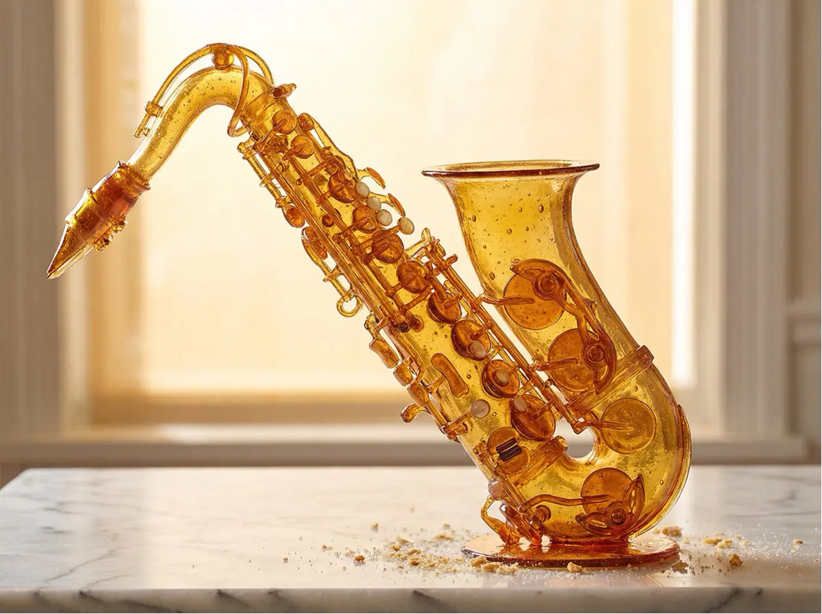 A [PRODUCT] rendered as if built entirely from pulled and...