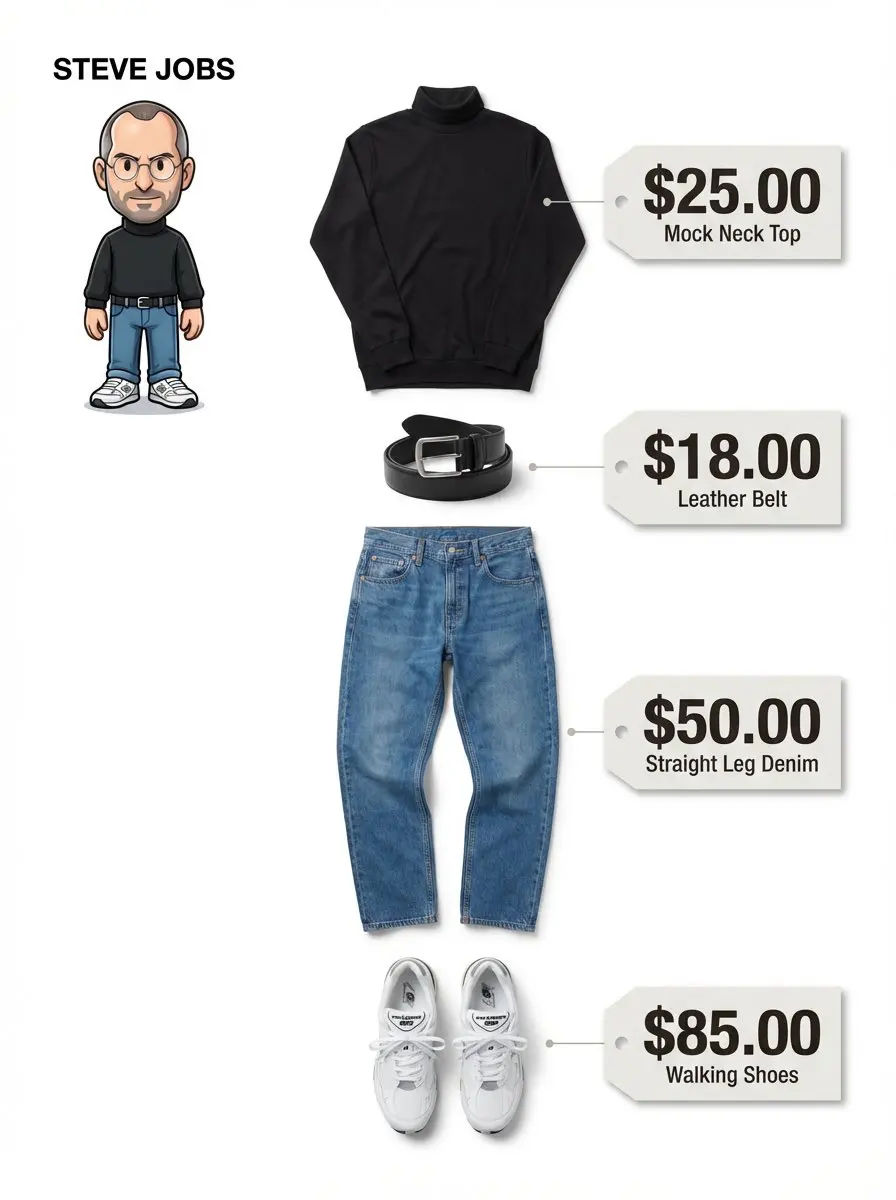 Create a clean, minimalist fashion infographic from an up...